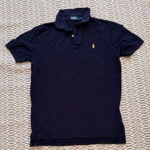 Polo by Ralph Lauren Men's Dark Blue Polo Shirt